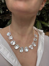 Large Petal Pearl Necklace Teresa Beaded Necklaces
