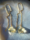 Lemon Quartz Threader Earrings Dangle & Drop Earrings