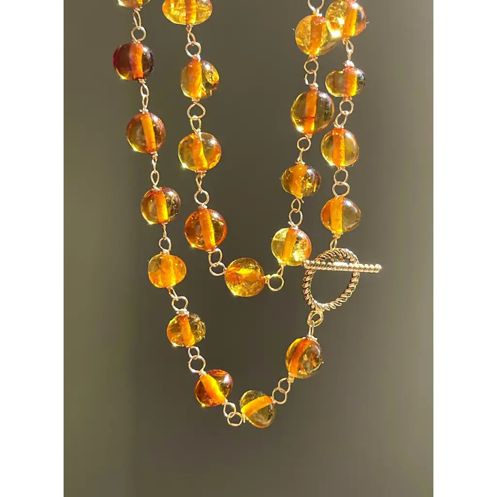 Natural baltic 2025 amber necklace