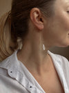 Pearl Threader Earrings Las Chapas Dangle & Drop Earrings