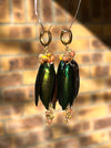 Scarab Earrings Tropica Dangle & Drop Earrings